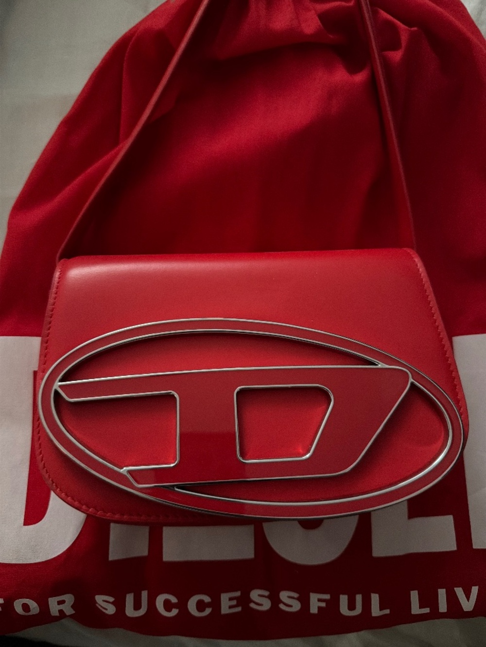 Diesel leather handbag
